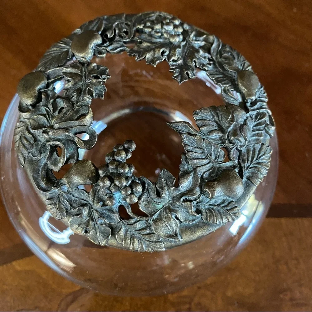Rawcliffe Brass 1995 Garden Candle holder